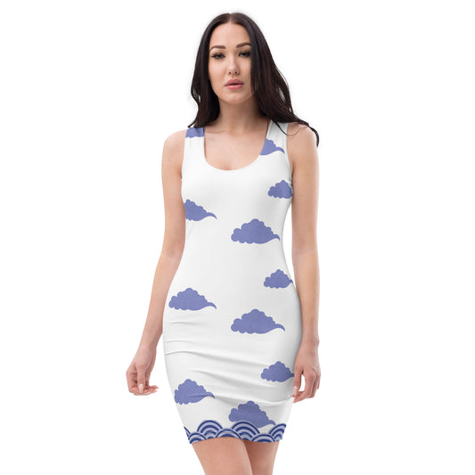 Oriental Clouds Dress