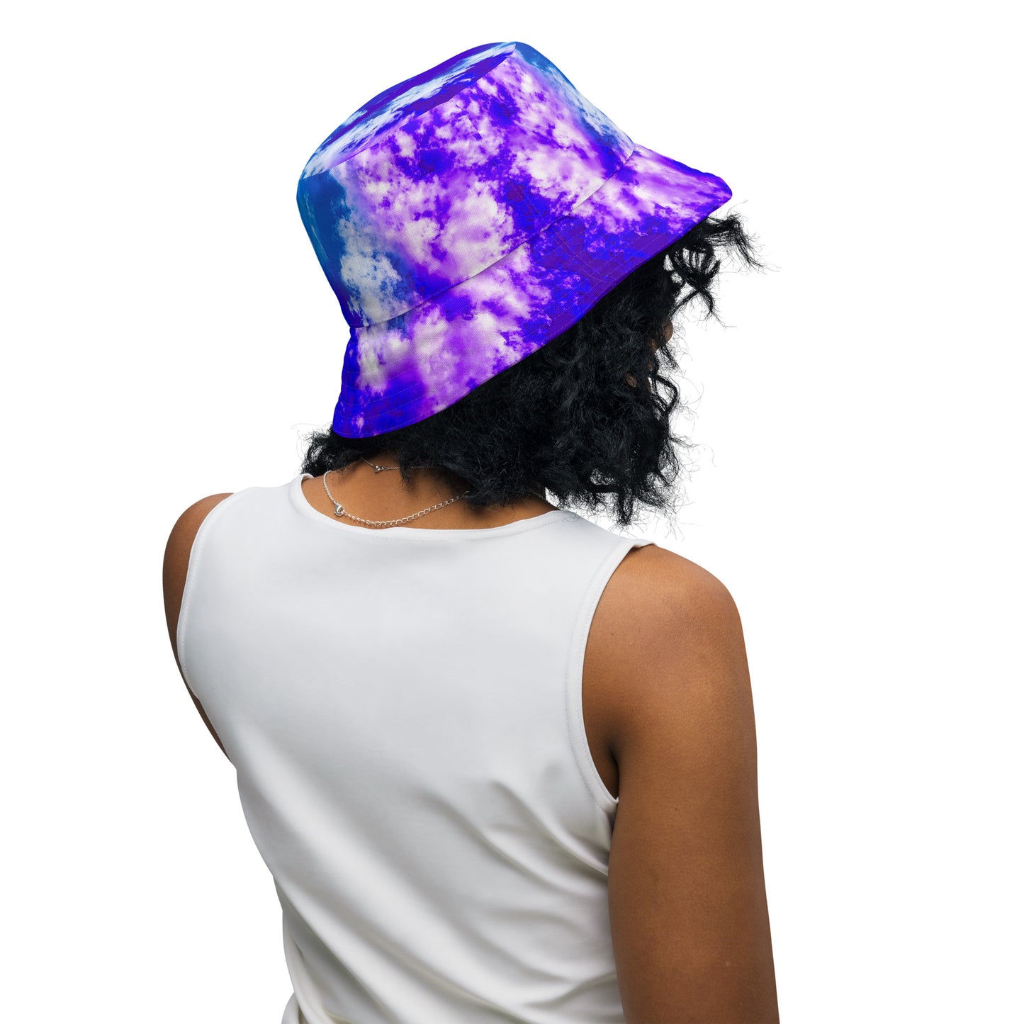Women's Royal Clouds Reversible bucket hat