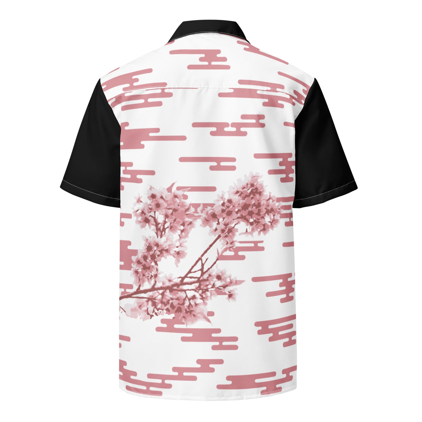 Cherry Blossom X Clouds Unisex button shirt