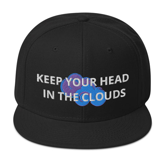 Keep Your Head in the Clouds Snapback Hat