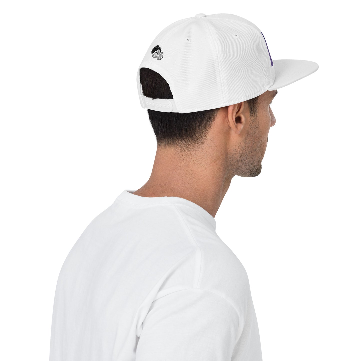 Kitty in the Clouds Snapback Hat